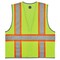 Ergodyne Two-Tone Hi-Vis Safety Vest XL Class 2 H Back, , Zipper 6 Pockets, 2 Mic Tab, ID Window 8246Z-S - alternate 2